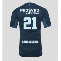 Moški Nogometni dresi Feyenoord Anel Ahmedhodzic #21 Gostujoči 2025-26 Kratek Rokav